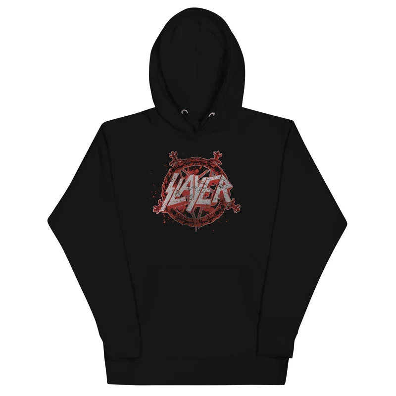 Slayer - Drip Logo Hoodie Black