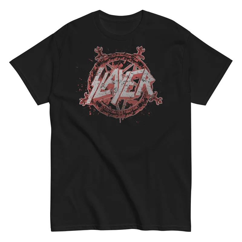 Slayer - Drip Logo T-Shirt Black