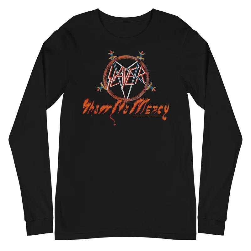 Slayer - Show No Mercy Long Sleeve T-Shirt Black