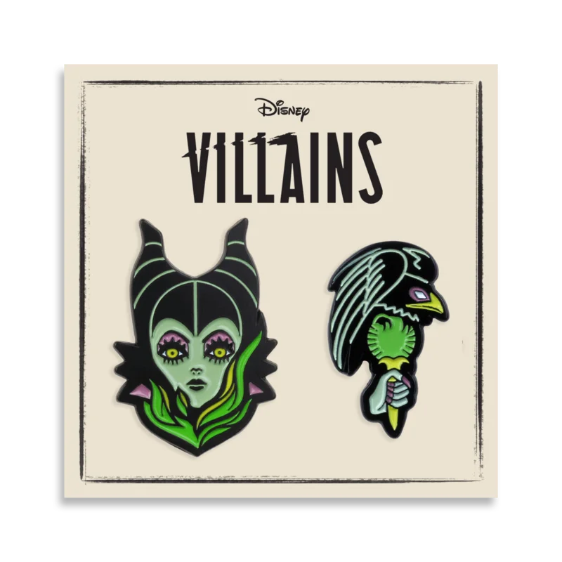 Sleeping Beauty  Maleficent 2-Pin Set