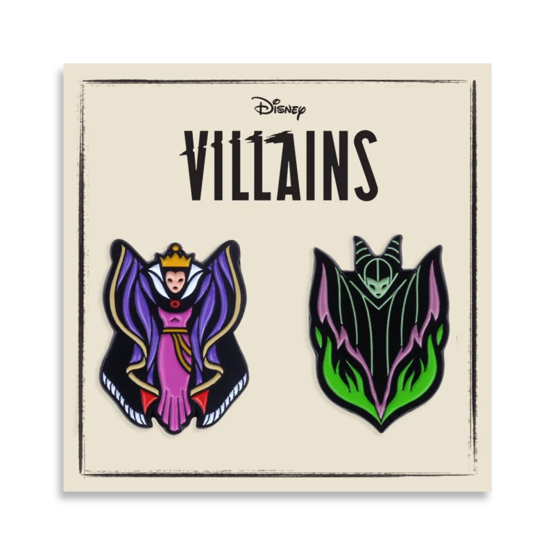 Snow White  Villainess 2-Pin Set