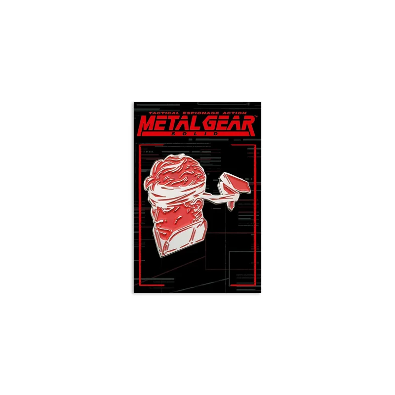 Solid Snake Enamel Pin