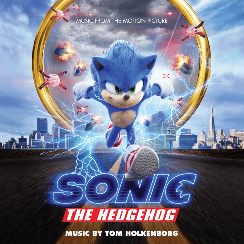 Sonic The Hedgehog - Music From the Motion Picture LP Sonic Blue Vinyl