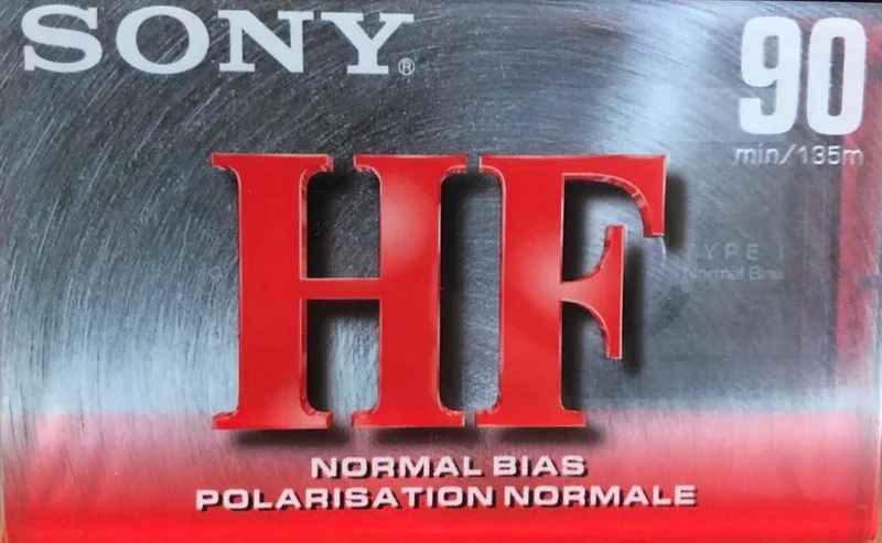 Sony C-90HFC Blank Cassette