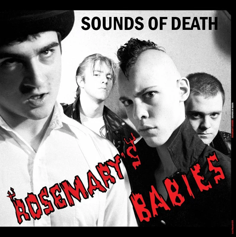 Sounds of Death LP by Rosemary's Babies Red and Black Split
