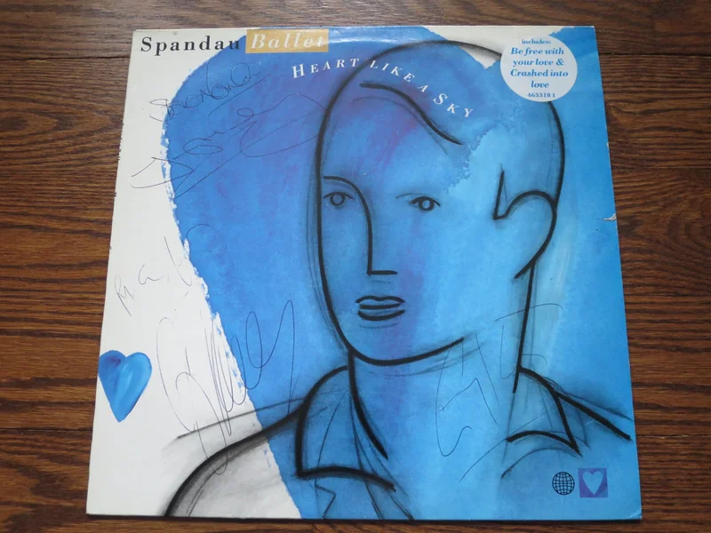 Spandau Ballet - Heart Like A Sky (signed)
