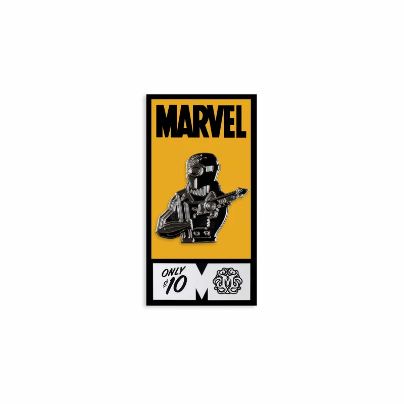 Spider-Man  Bust'd Spider-Noir Enamel Pin