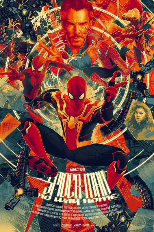Spider-Man: No Way Home (Timed Edition) Poster