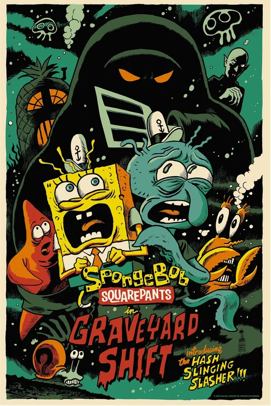 SpongeBob SquarePants in "Graveyard Shift"