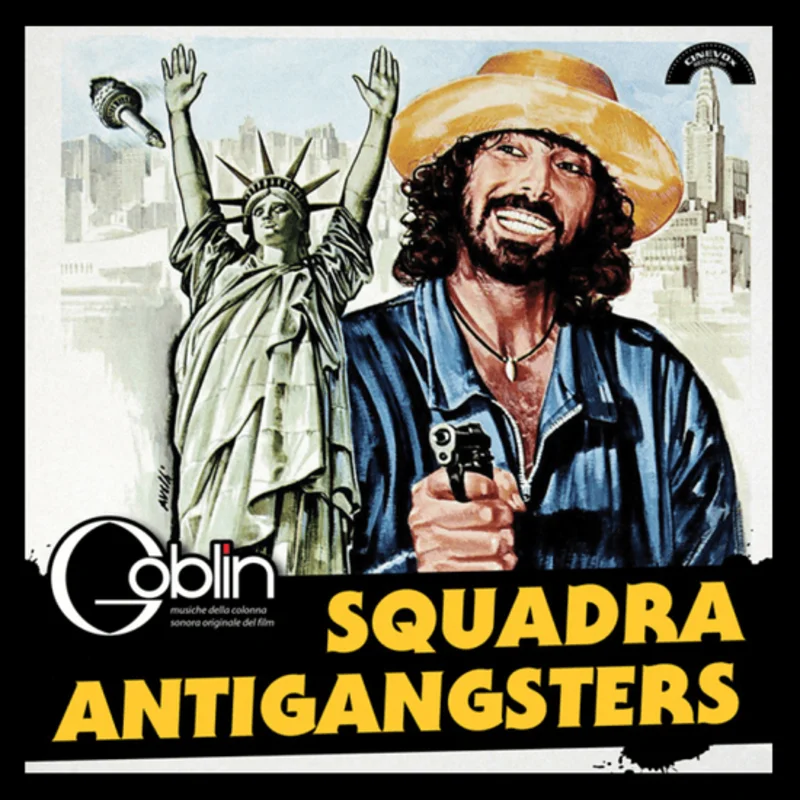Squadra Antigangsters by Goblin (White vinyl Exclusive) Yellow Vinyl