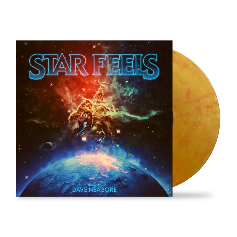 Star Feels by Dave Neabore LP Clear with Orange Swirl