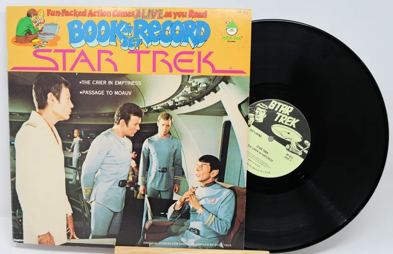 Star Trek Book & Record Set