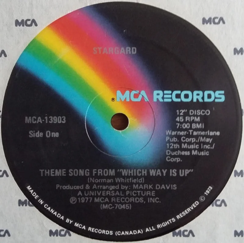 Stargard-Theme Song From "Which Way Is Up" / Disco Rufus 12" Single Final Sale