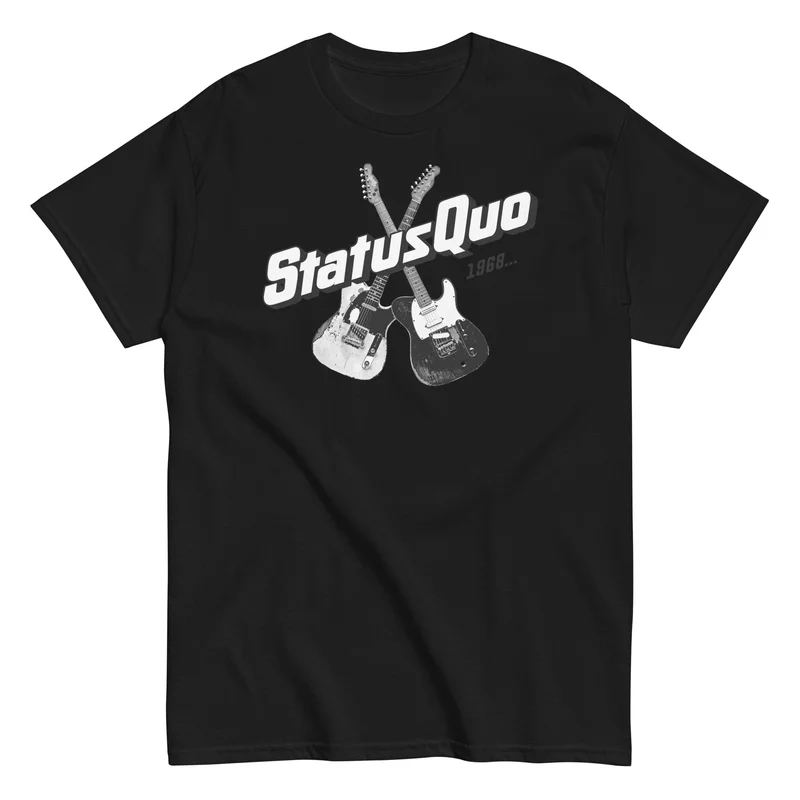 Status Quo - Guitars T-Shirt Black