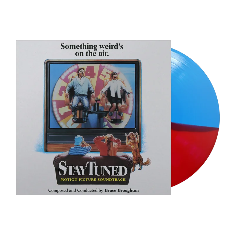 Stay Tuned - Original Motion Picture Soundtrack LP Mondo Exclusive Red and Blue Split