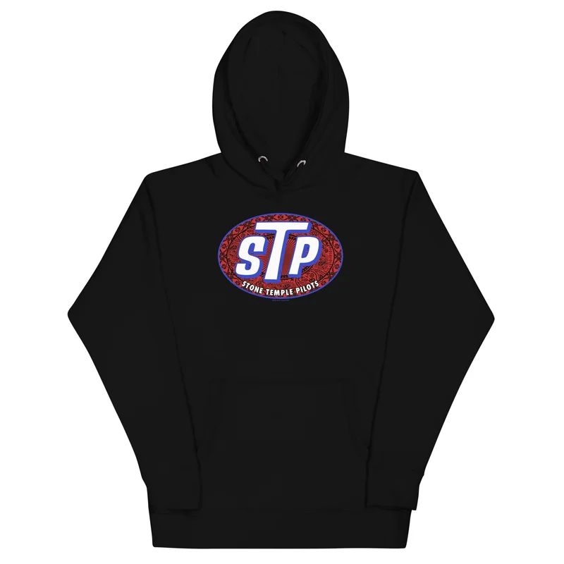 Stone Temple Pilots - Classic Logo Hoodie Black