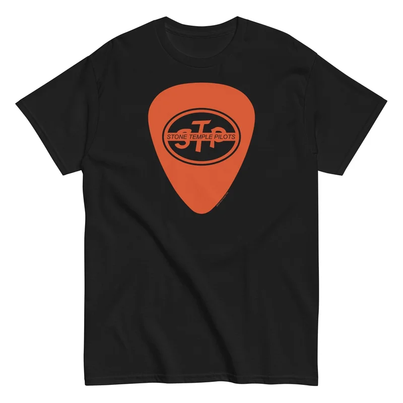 Stone Temple Pilots - Guitar Pic T-Shirt Black