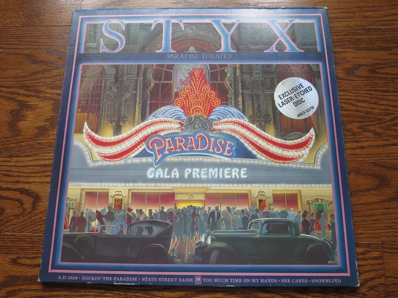 Styx - Paradise Theater (laser-etched)