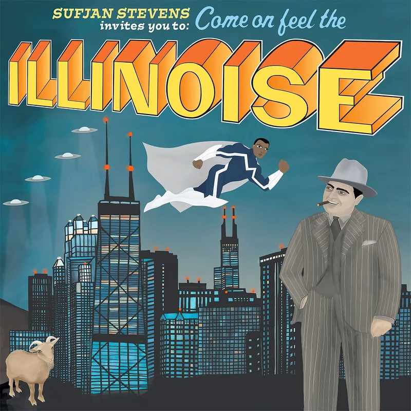Sufjan Stevens - Illinoise (2 LP, Black Vinyl, Gatefold)