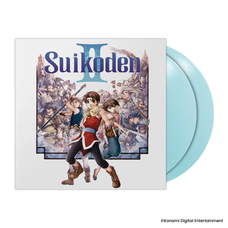 Suikoden 2 - Original Video Game Soundtrack Blue Vinyl