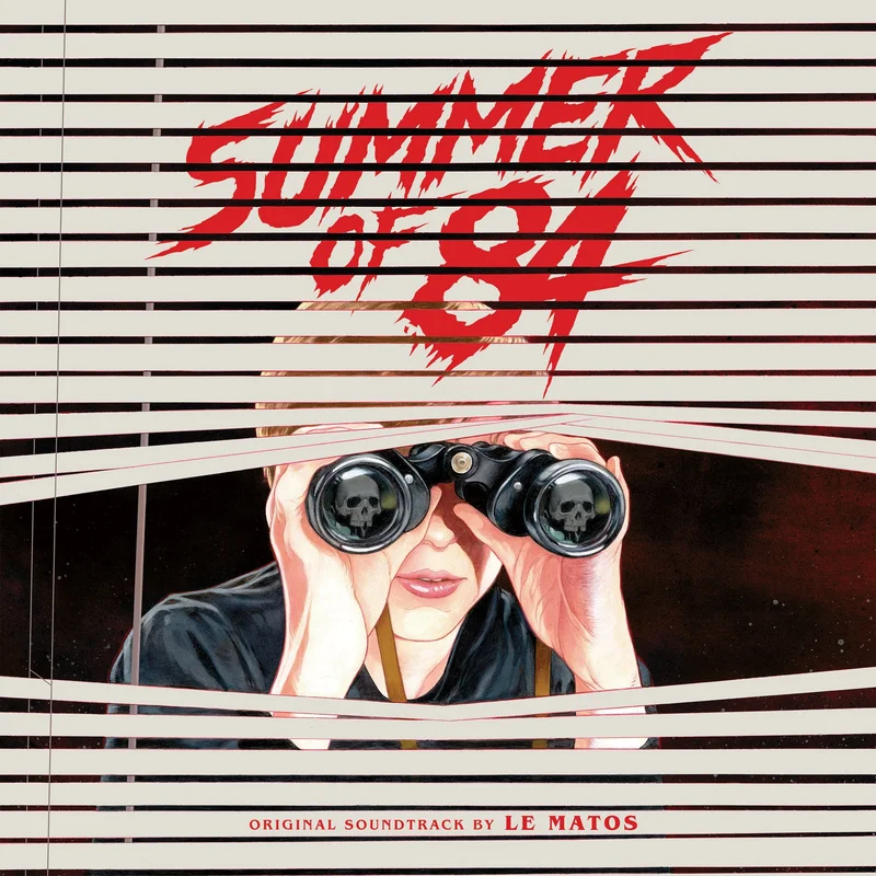 Summer Of 84  Original Motion Picture Soundtrack 2XLP Silver and Red Splatter Viny