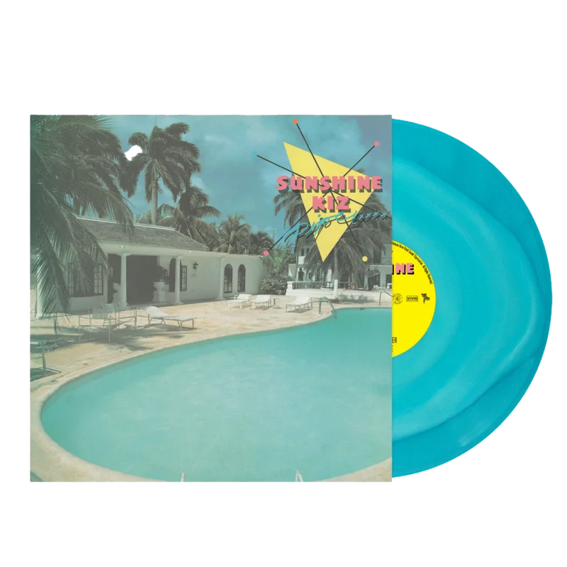 Sunshine Kiz LP by Piper Blue Color in Color Vinyl