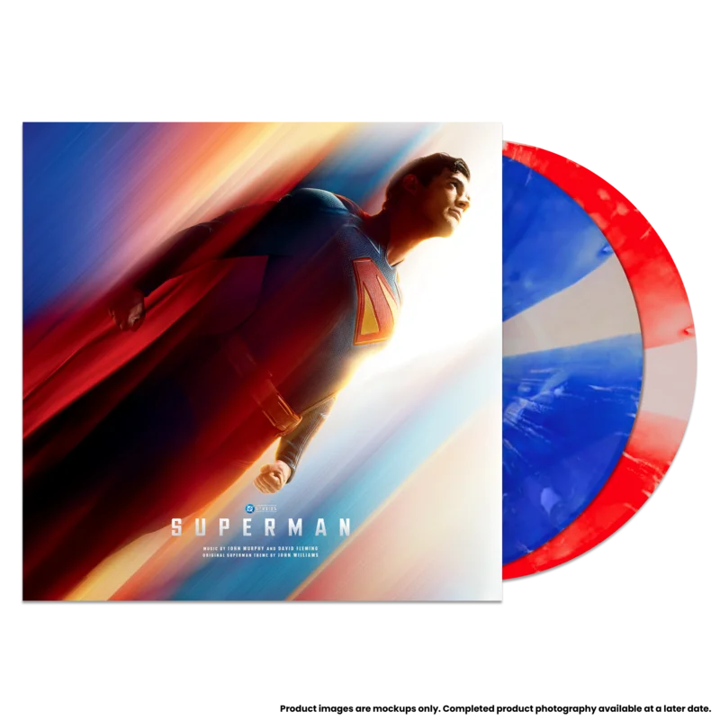 Superman (Original Motion Picture Soundtrack) 2XLP All-Star Blue & Red