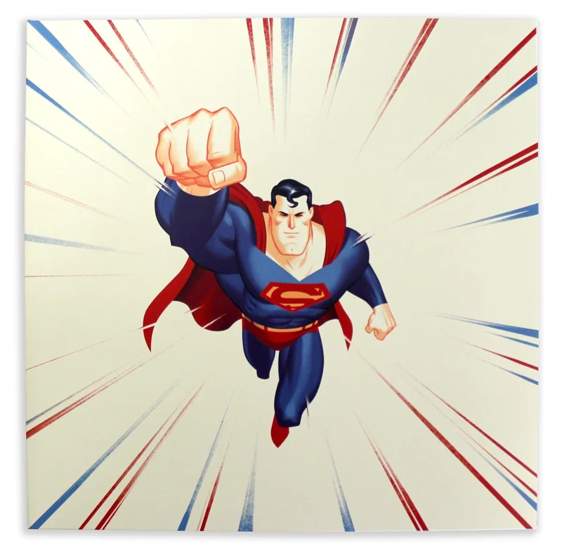 Superman: The Animated Series  Die-Cut Single Red