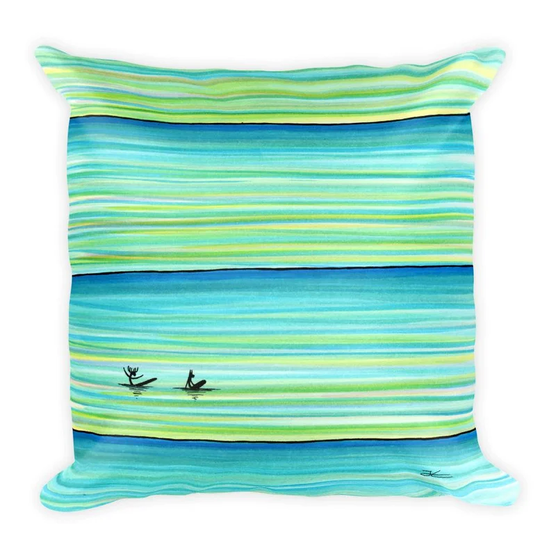 Surf Buddies Pillow