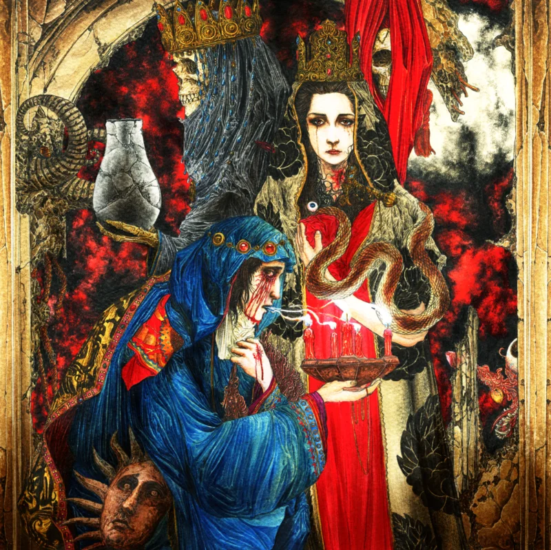 Suspiria De Profundis: Levana and Our Ladies of Sorrow LP by Thomas De Quincey Transparent Red Vinyl