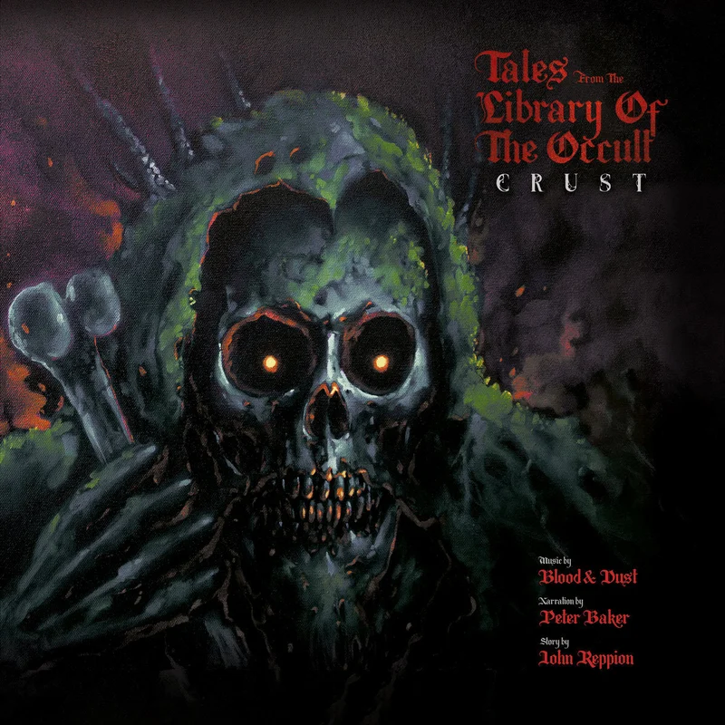 Tales from the Library of the Occult presents CRUST LP 180 Gram Green Marble Vinyl