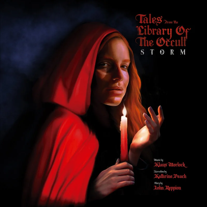 Tales from the Library of the Occult presents STORM LP Blue and Black Marbled Vinyl