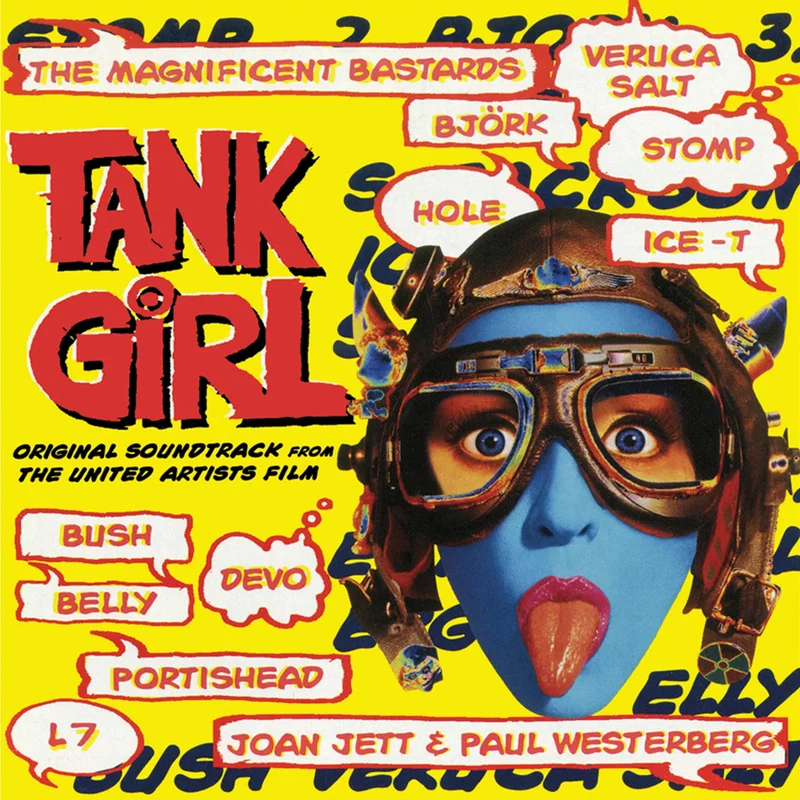 Tank Girl - Original Motion Picture Soundtrack Mondo Exclusive Blue Smoke Vinyl