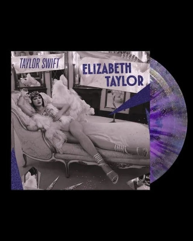 Taylor Swift Elizabeth Taylor - RSD 2026 - Violet Glitter Vinyl - Sealed UK 7" vinyl
