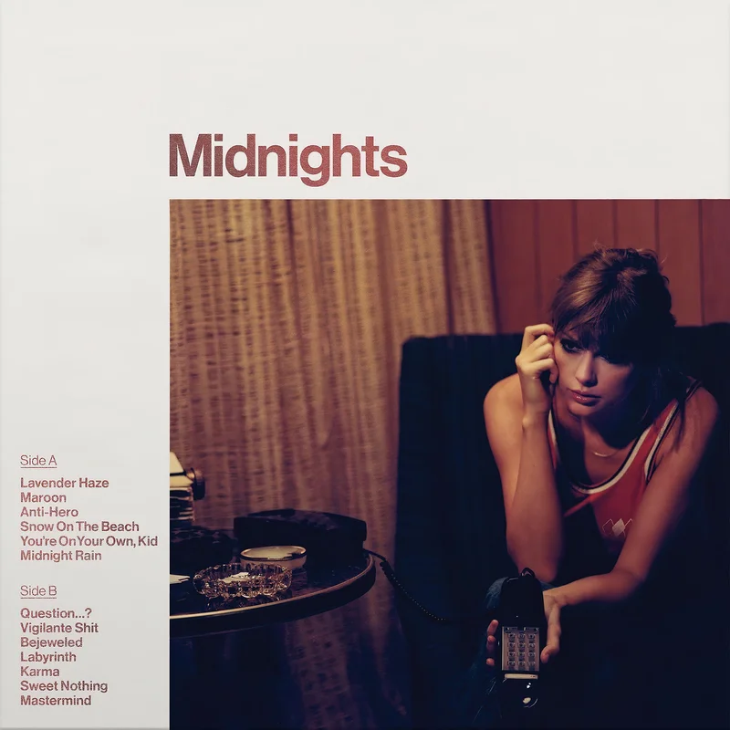 Taylor Swift - Midnights [Blood Moon Colored Vinyl]