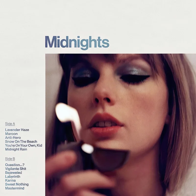 Taylor Swift - Midnights [Moonstone Blue Vinyl]