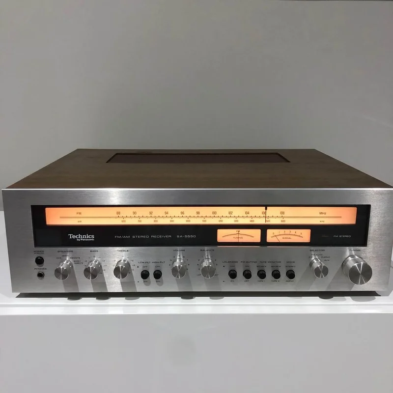 Technics Model No. SA 5550 Stereo Receiver