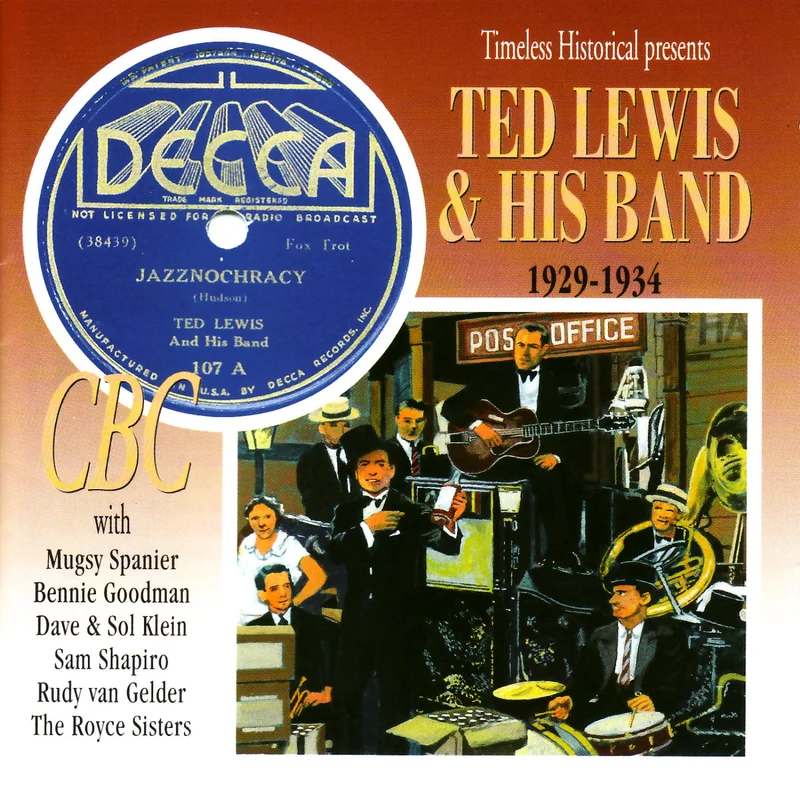 TED LEWIS & HIS BAND 1929 - 1934