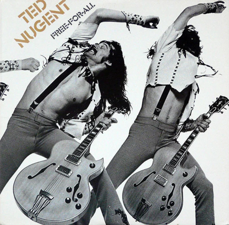 Ted Nugent-Free-For-All LP