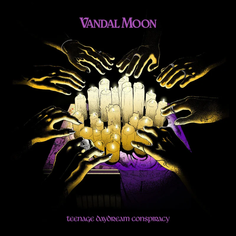 Teenage Daydream Conspiracy by Vandal Moon LP Mystic Mint Vinyl