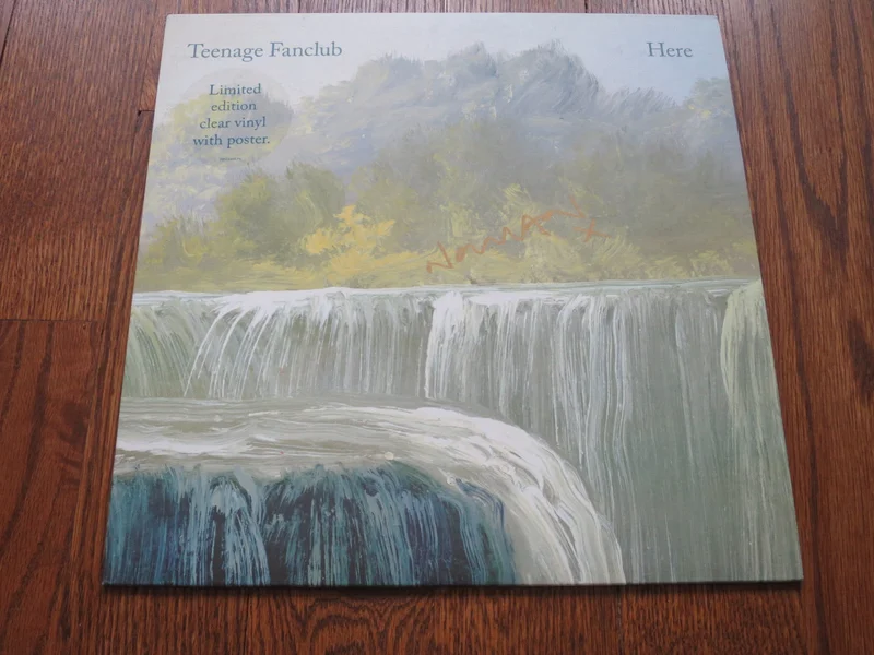 Teenage Fanclub - Here (signed)