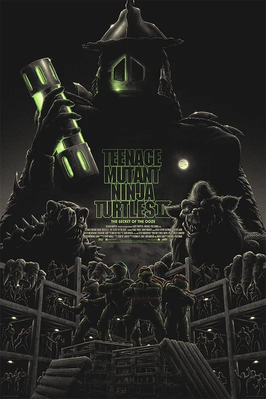 Teenage Mutant Ninja Turtles II: The Secret of the Ooze Poster