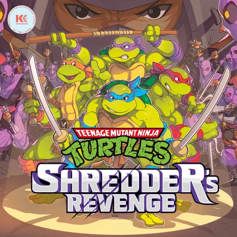 Teenage Mutant Ninja Turtles: Shredder's Revenge 2XLP Black Vinyl