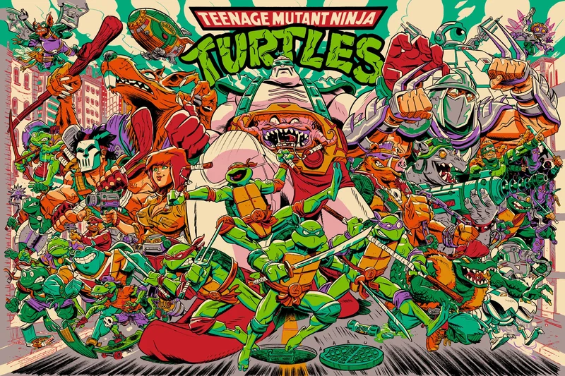 Teenage Mutant Ninja Turtles Variant Poster