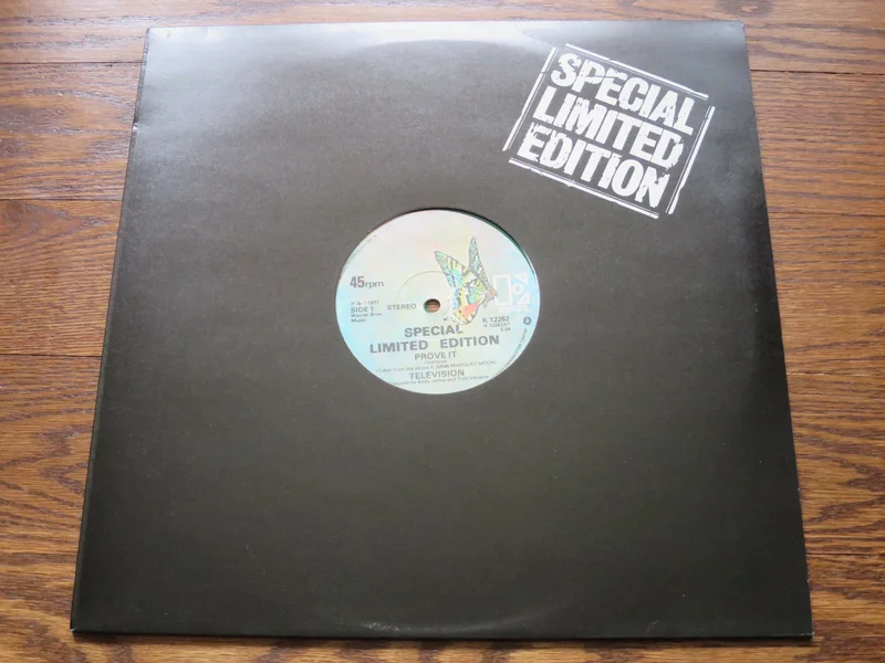 Television - Prove It green vinyl 12"