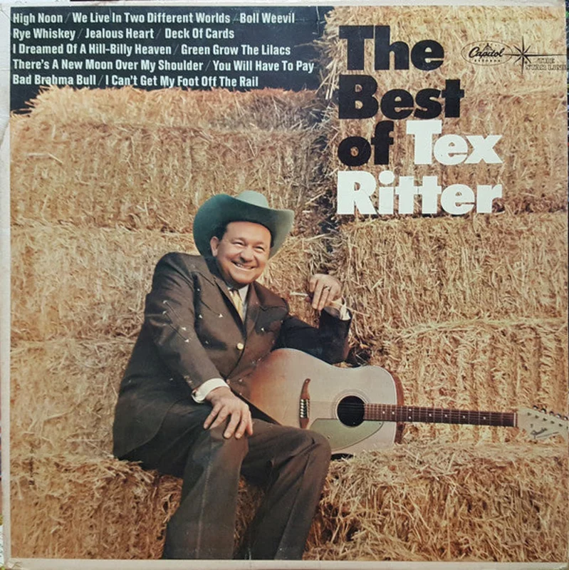Tex Ritter-The Best Of Tex Ritter LP (Factory Sealed)