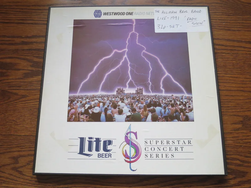 The Allman Brothers Band - Westwood One Superstar Concert Series 3 LP