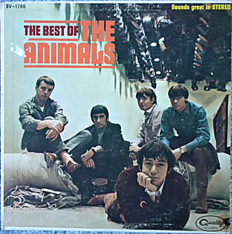 The Animals-The Best Of The Animals LP Final Sale