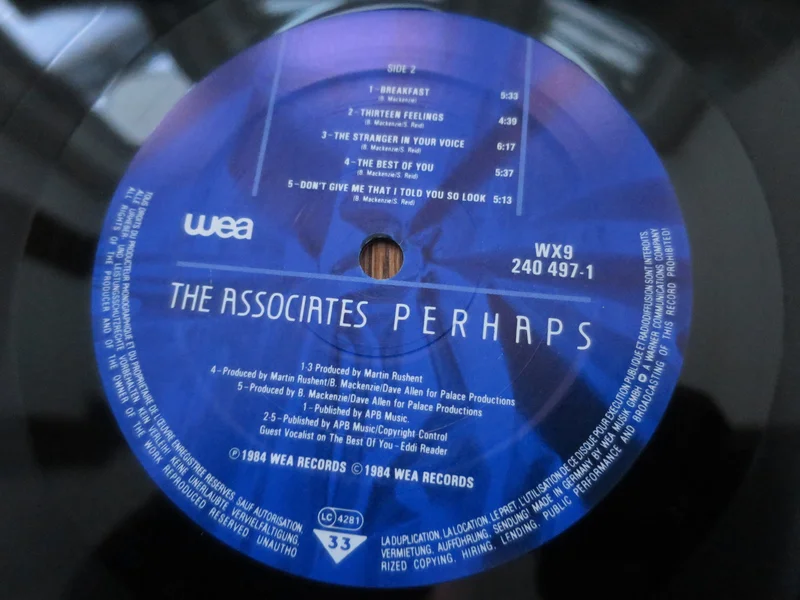The Associates - Perhaps