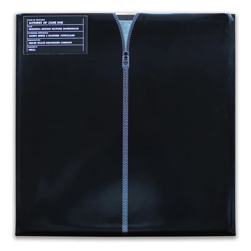 The Autopsy of Jane Doe Original Motion Picture Soundtrack LP 180 gram Clear with Veins Vinyl
